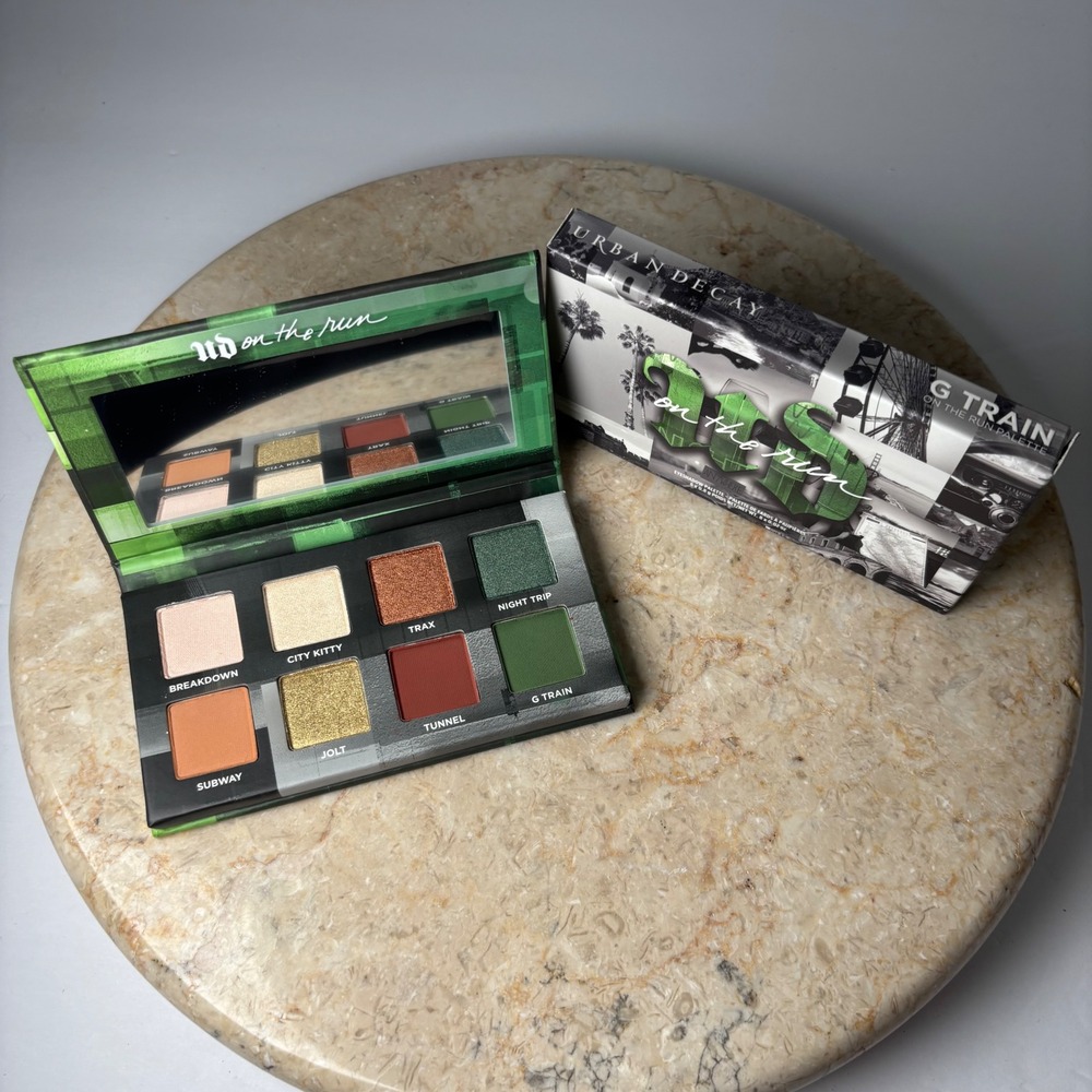 Urban Decay G Train On The Run Eyeshadow‎ Palette 8 Shades